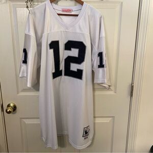 NFL Reebok Rich Gannon Oakland Raiders Las Vegas Football White Jersey 48